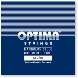 オプティマ ブルー マンドロンチェロ用弦 パッケージ 画像